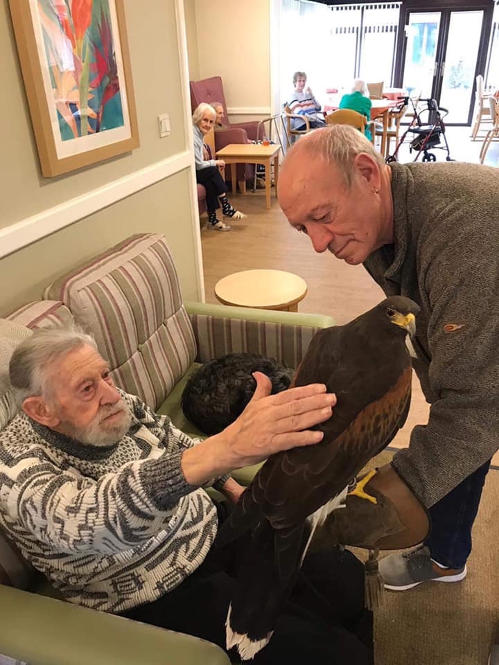 Godalming care home residents set their eyes on the skies